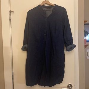 Universal Standard Denim Chambray tunic dress size small/14